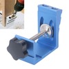 46PCS Set Pocket Dowel Hole Jig System Aluminum Alloy Slant