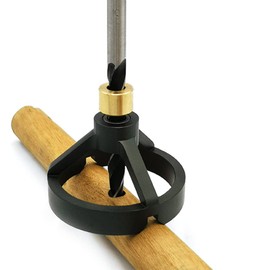 CENPEK Drill Straight Angle Guide Bit Self Centering Doweling Jig Woodworking Tool Hole Drilling Positioning Kit with 6 7 8 9 10mm