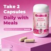 FORTILUME Vaginal Moisture & Mood Supplement for Women, 60 Capsules