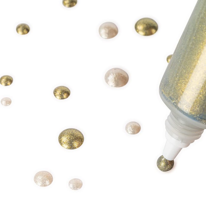 Ideen mit Herz Pearl Pen Set Metallic | 4 Pens