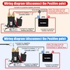Battery Disconnect Switch 12V Remote Battery Kill Switch Anti-Theft for