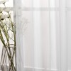 Home Beyond & HB design - White Sheer Voile Curtain