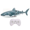 RC Shark Toy Pool Boat Toy High Simulation Light Effect