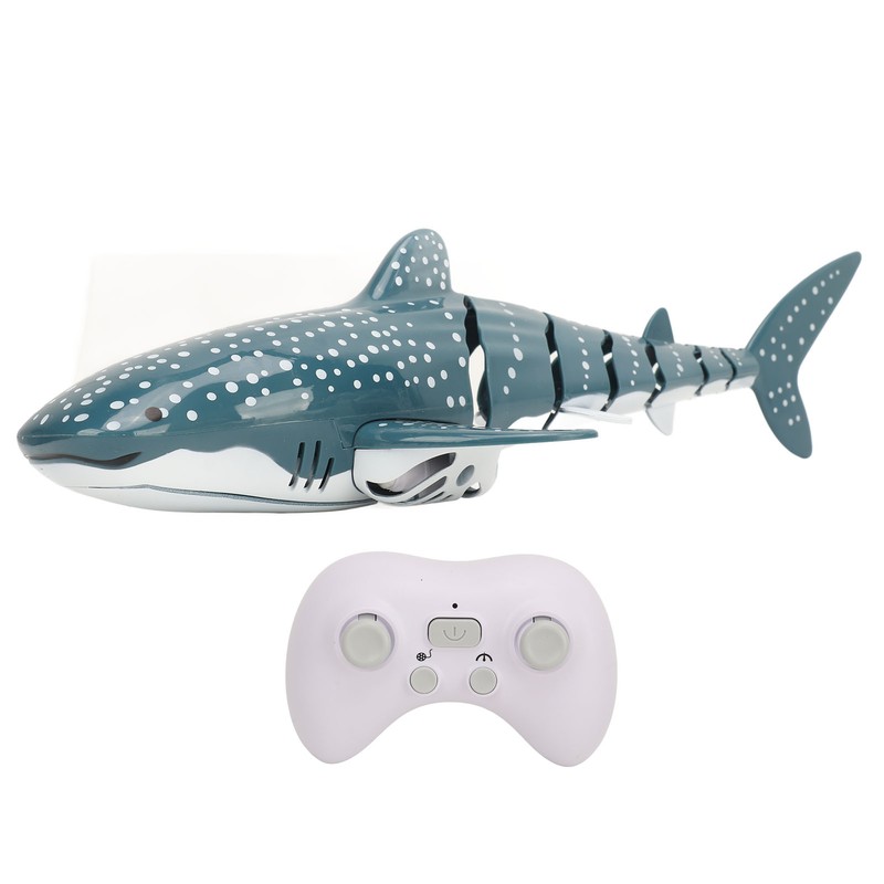 RC Shark Toy Pool Boat Toy High Simulation Light Effect
