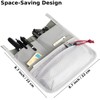 Multi Pocket Admin Organizer for Backpack, Hook and Loop Pouch
