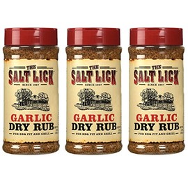 The Salt Lick BBQ Garlic Dry Rub 12 Oz - Pack of 3