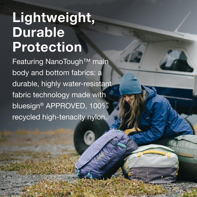 Osprey Transporter 40L Travel Duffel Bag, Pine Leaf