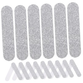 Baluue 30pcs Mini Glitter Nail Files Set for Natural and Acrylic Nails Portable Manicure and Pedicure Tools for Home and Travel