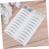Housoutil 2pcs Brow Tint Eyebrow Stickers for Men Women Eyebrows