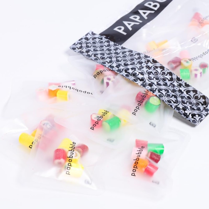 Papabubure Fruit Mix Set, Candy 0.2 oz (7 g) x