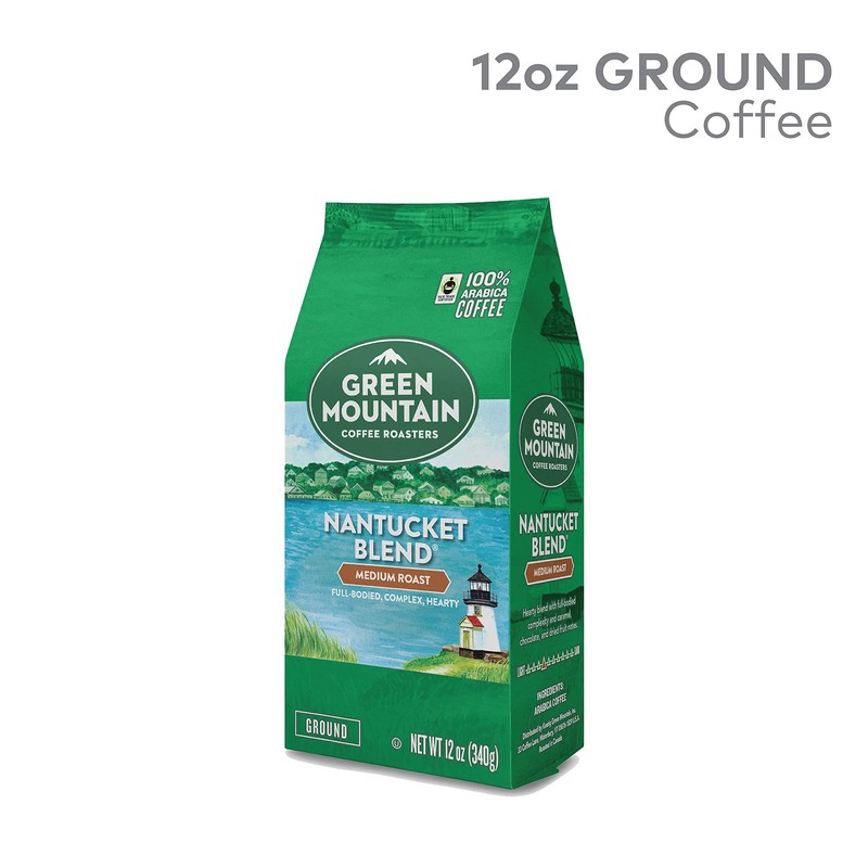 Green Mountain Coffee Roasters, Nantucket Blend, Fair Trade Certified, Ground