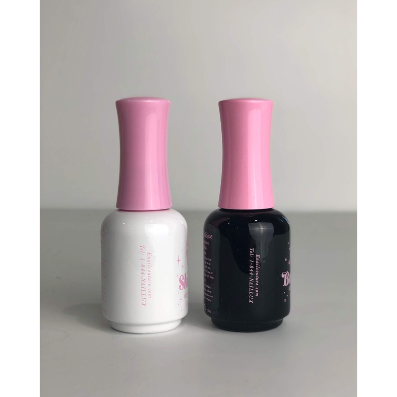 Exclusive Nail Couture Shine E Top coat and Base Coat