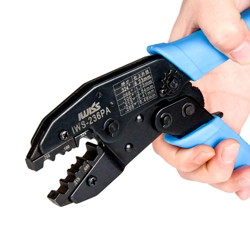 IWISS IWS-236PA Coaxial Connector BNC F Type Connector Crimping Tool