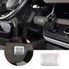 YIWANG Stainless Car Microphone Decoration Frame Cover Trim for Land