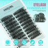 Natural Lash Clusters Left&Right Eyelash Clusters Wispy Cluster Lashes DIY