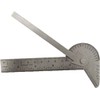 Precise Six In One Multi Use Guage - Protractor, Centre