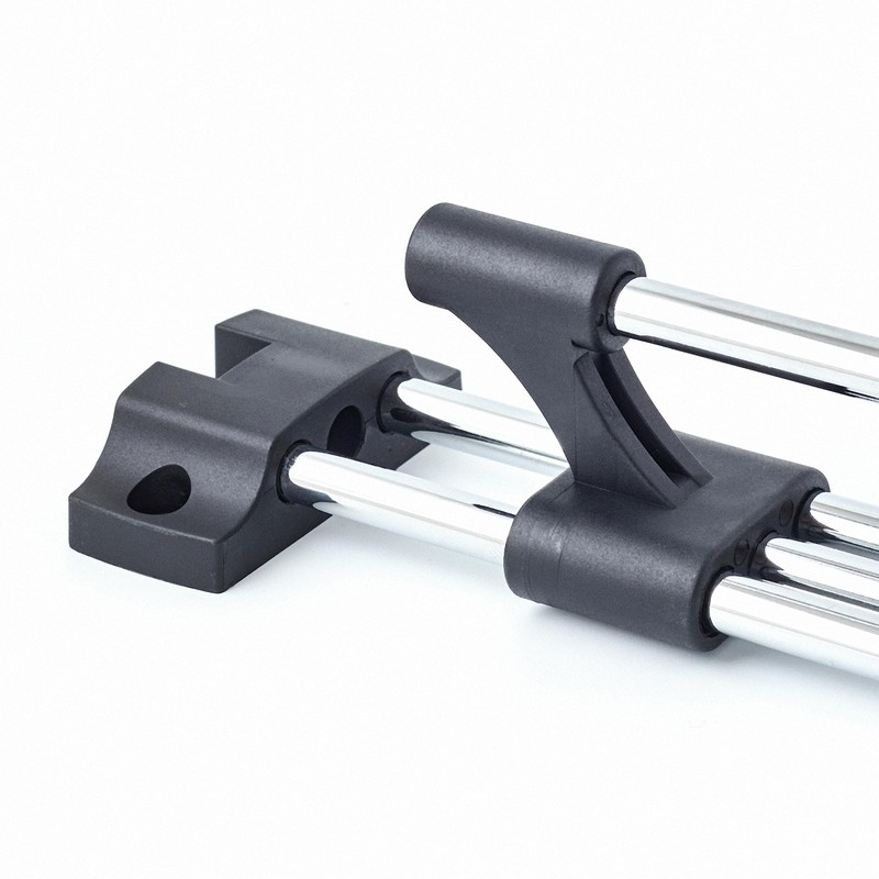 ALUSFERA Extendable Clothes Rail - Clothes Hanger Holder Extendable Metal