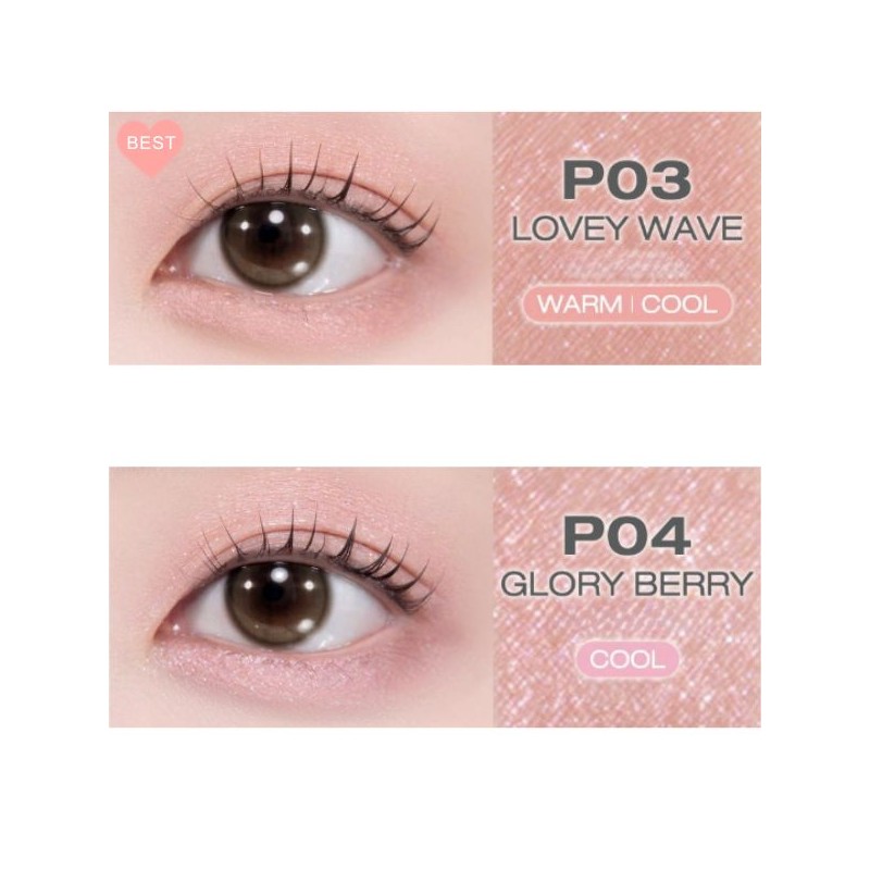 PERIPERA Mood In Shade Eye Stick 0.75g, Color:P01 Ice Breeze