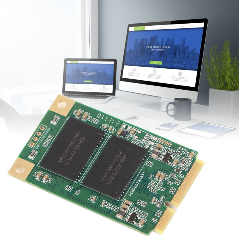 Internal Gaming SSD MSATA 6Gbps 3D TLC NAND ECC 500MB/s