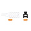 sourcing map Pack of 10 Port Blocker Locking RJ45 Port