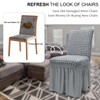 NICEEC High Stretch Chair Covers for Dining Chairs Covers Set