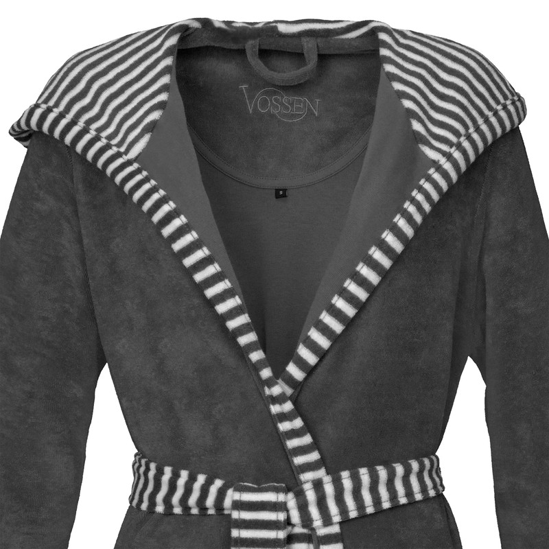 Vossen Ariel Women's Bath Robe Mono-Colour, medium