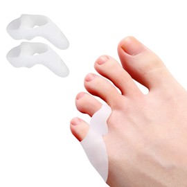 小趾サポーター 足指サポーター 足指広げる パカッと広げる 簡単着脱 水洗い可能 左右兼用（1足組）