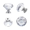 Ravinte 25 Pack Crystal Drawer Knobs - Glass Cabinet Knobs,