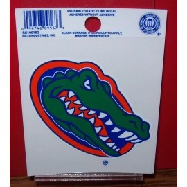 Rico FLORIDA GATORS LOGO 3X4 SMALL STATIC DECAL RICO INDUSTRIES