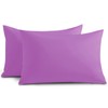 Yorkshire Bedding Pillow Cases 2 Pack - Brushed Microfiber Housewife