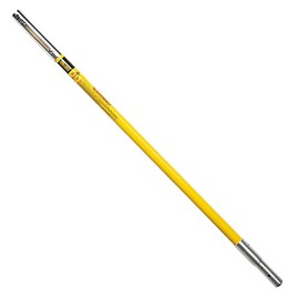 Notch Marvin 6' Fiberglass Hollow Extension Pole - Yellow