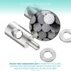 Shuisen Shower Door Hinge Pin Stainless Steel Replacement Hinge Pin