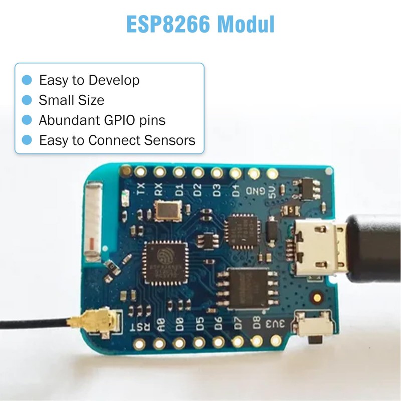 ESP8266 Pro with External Antenna Binghe ESP8266 Pro NodeMcu WiFi
