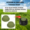 AC05ABK & 530455002 String Trimmer Bump Knob for Ryobi RY40250,