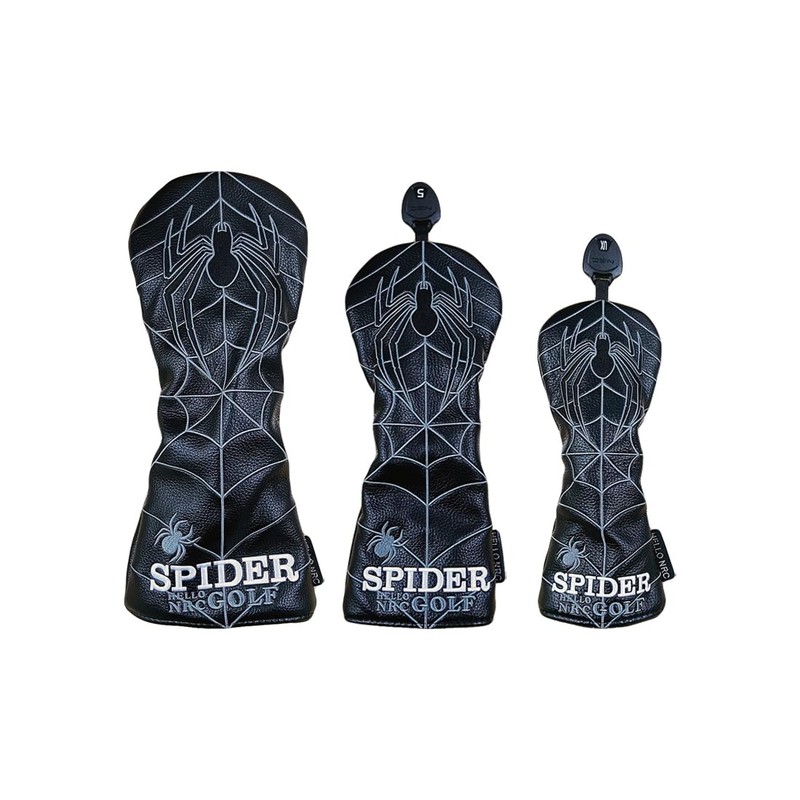 Golf Headcover Driver 440cc 460cc Wood Utility UT Cover Spider