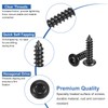 QUARKZMAN Hex Self Drilling Screws M3 x 12mm Carbon Steel