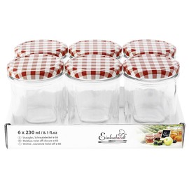 6er Tray konfitürengl. MD. 230ml