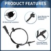 INFINAUTO ABS Wheel Speed Sensor Rear Left Right ABS Sensor