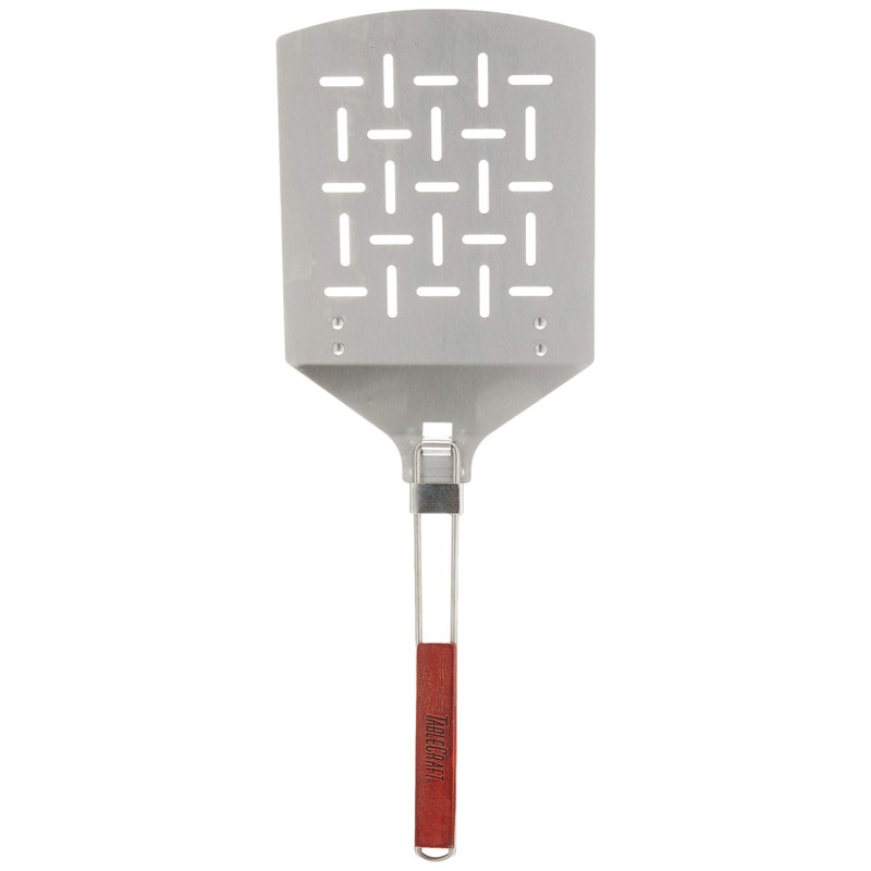 Tablecraft Mini Pizza Peel, 18.75 x 7.125 x 5.25, Stainless/Wood