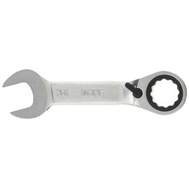 Kyoto Machine Tools (KTC) MSR2SA17 Short Ratchet Combination Wrench (Tighten & Loose Switching Type) 0.7 inches (17 mm)