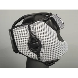 Star Mesh Head Guard for Sparring Size: S/M Colour: Black/White