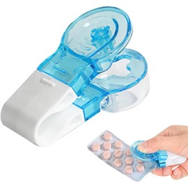 Portable Pill Taker Remover,Pills Blister Pack Opener Assistance Tool Individuals with Weak Senior Arthritis Hand Personal Pill Organizers