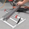 2PCS Adjustable Cutting Machine Support Frame, Foldable Metal Cutting Machine