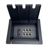 ProCraft Pro Audio Recessed Stage Floor Box.1 AC Duplex 6