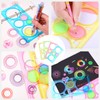 Doyime Design Rulers (Set of 4) Ruler Kit Drawing Ruler