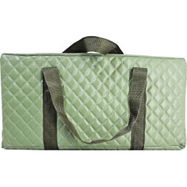 C&H Solutions PU Green Mahjong Soft Bag Empty Bag, Mahjong carry bag