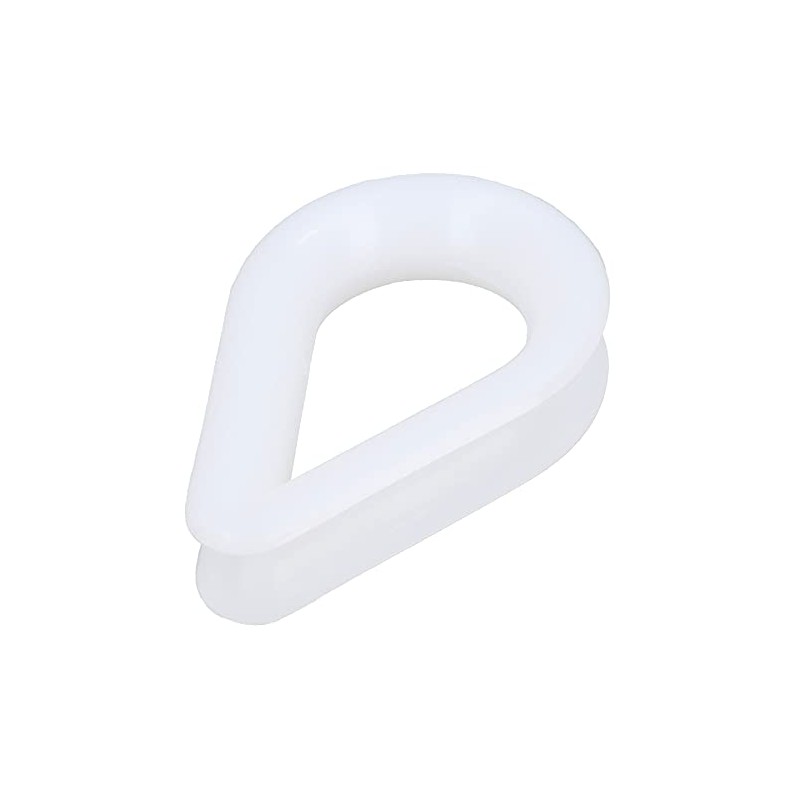 AB Tools White Nylon Rope Splice Thimble for 12mm Rope
