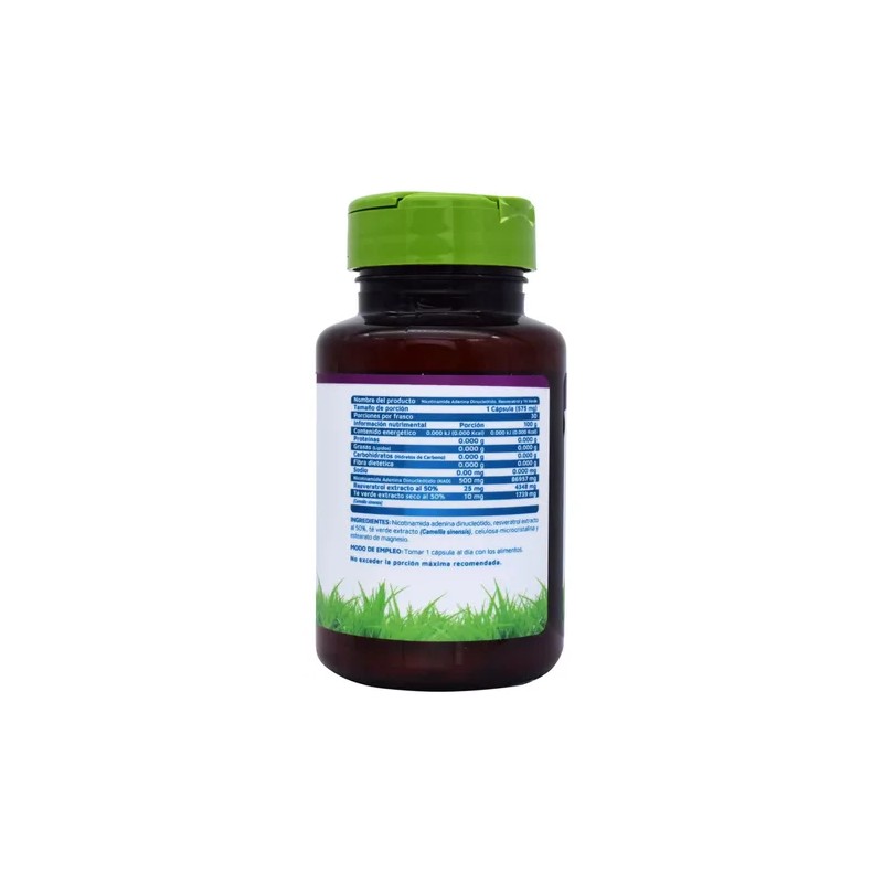 Nad Resveratrol Té Verde 30 Caspulas Vidanat