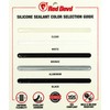 Red Devil 081650 100% Silicone Architectural Grade RTV Sealant, A