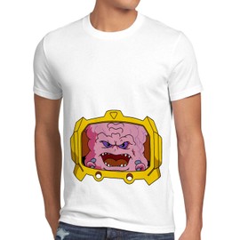 style3 Krang Turtles Teenage Turtle Comic Mutant Men's T-Shirt, White
